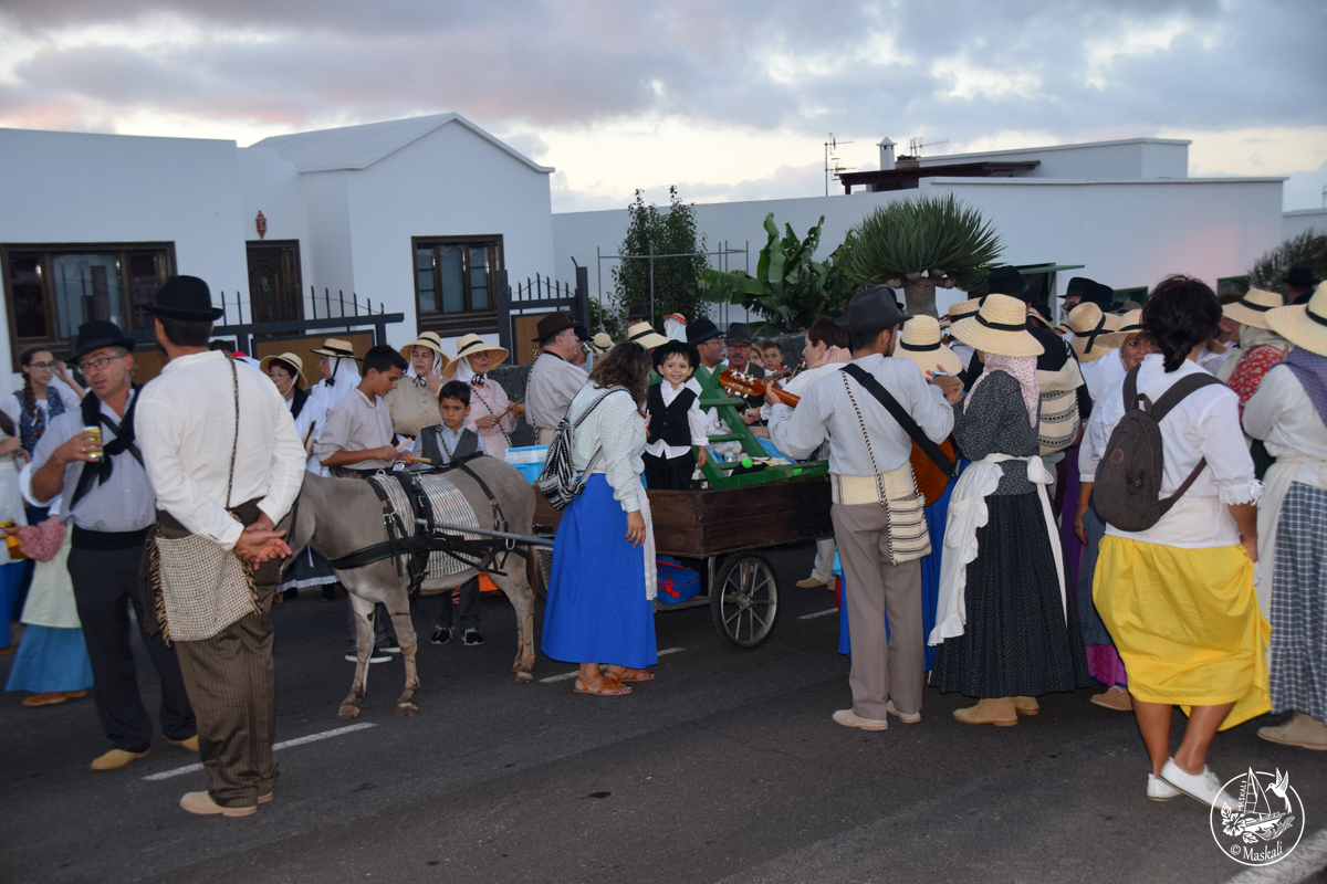 Lanzarote - Tinajo - Fête de la Vierge des Volcans